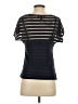 AGB Black Short Sleeve Top Size S - photo 2