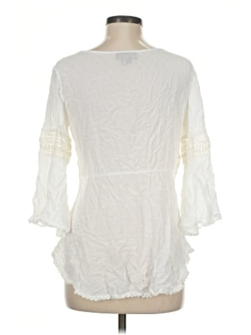 i Jeans by Buffalo 3/4 Sleeve Blouse (view 2)