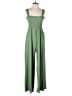 Roxy Solid Green Jumpsuit Size M - photo 1