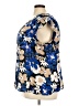 Nine West 100% Polyester Blue Short Sleeve Blouse Size 3X - photo 5