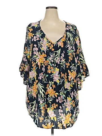 Avenue Short Sleeve Blouse (view 1)