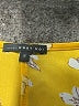 West Kei 100% Polyester Yellow Short Sleeve Blouse Size S - photo 7