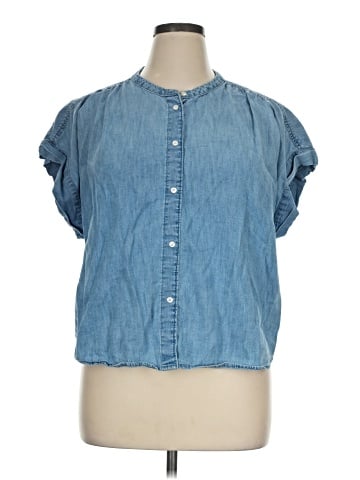 Gap Short Sleeve Blouse (view 1)