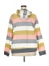Torrid Stripes Gray Windbreaker Size 2X Plus (2) - photo 2