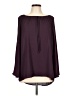 Roz & Ali 100% Polyester Burgundy Long Sleeve Blouse Size L - photo 1