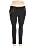 Mossimo Floral Black Jeans Size 14 - photo 1