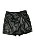 Do & Be 100% Polyester Metallic Black Skort Size M - photo 1
