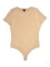 Express Outlet Tan Bodysuit Size L - photo 1