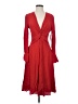Equipment 100% Polyester Red Cocktail Dress Size 4 - photo 1
