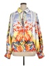 Stylewe 100% Polyester Floral Yellow Long Sleeve Blouse Size XL - photo 1