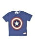Marvel 100% Cotton Blue Short Sleeve T-Shirt Size 4 - 5 - photo 1