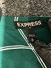 Express Outlet 100% Polyester Green Long Sleeve Blouse Size L - photo 7