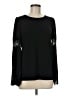 Adrianna Papell Black Long Sleeve Top Size M - photo 1