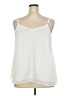 Torrid 100% Polyester Ivory Tank Top Size 2X Plus (2) - photo 2