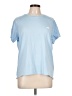 Adidas Solid Blue Active T-Shirt Size L - photo 1