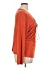 Seventh Avenue Orange Long Sleeve Blouse Size XL - photo 4