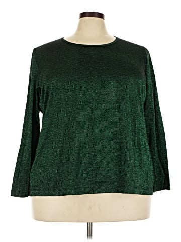Susan Graver 3/4 Sleeve Top (view 1)