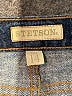 STETSON Chevron-herringbone Blue Jeans Size 14 - photo 7