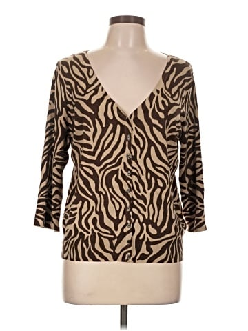 Josephine Chaus Silk Cardigan (view 1)