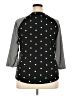 Lularoe Polka Dots Gray 3/4 Sleeve T-Shirt Size 22 - 24 - photo 2