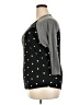 Lularoe Polka Dots Gray 3/4 Sleeve T-Shirt Size 22 - 24 - photo 5