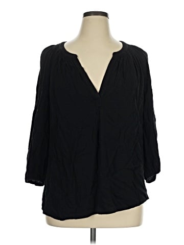 Crown & Ivy 3/4 Sleeve Blouse (view 1)