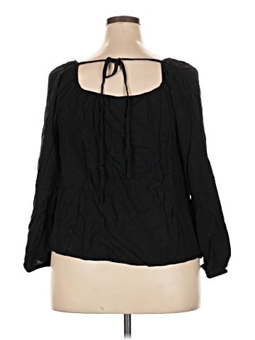 Ava & Viv 3/4 Sleeve Blouse (view 2)