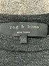 Rag & Bone Color Block Black Gray Long Sleeve Turtleneck Size XXS - photo 7
