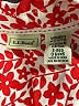 L.L.Bean Print Red Long Sleeve Blouse Size S - photo 7