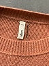 Glam Color Block Tan Pullover Sweater Size M - photo 7