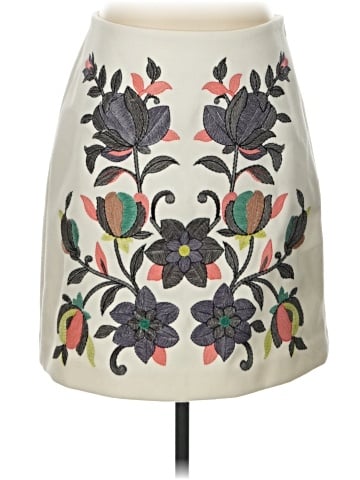 Etcetera Faux Leather Skirt (view 1)