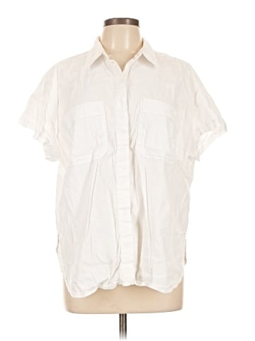 Athleta Short Sleeve Button-Down Shirt (view 1)
