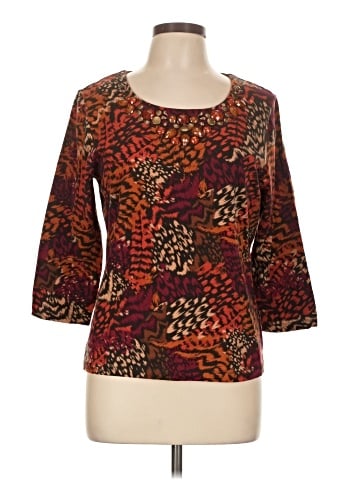Ruby Rd. 3/4 Sleeve Top (view 1)