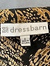 DressBarn 100% Polyester Paisley Brown Casual Dress Size 8 - photo 7