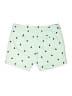 British Khaki Hearts Green Shorts Size 8 - photo 2