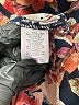 Bobeau Floral Black Short Sleeve Blouse Size XL - photo 8