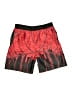 Marvel 100% Polyester Red Board Shorts Size 6 - 7 - photo 2