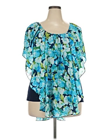 Cha Cha Vente Short Sleeve Blouse (view 1)