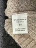 Pink Clover 100% Polyester Tan Pullover Sweater Size 2X - photo 8