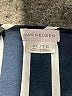 Van Heusen 100% Polyester Stripes Blue Short Sleeve Blouse Size XL - photo 7