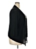 Cable & Gauge 100% Viscose Black Long Sleeve Top Size 2X - photo 4