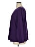 J.Jill Purple Long Sleeve Blouse Size XL - photo 5