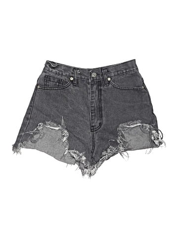 Signature Denim Shorts (view 1)