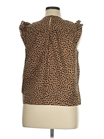 J.Crew Factory Store Sleeveless Blouse (view 2)