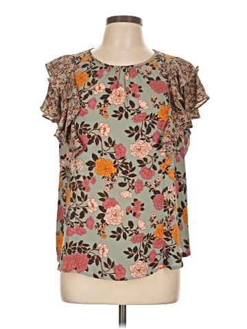 DR2 Short Sleeve Blouse (view 1)