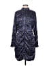Hunter Bell Paisley Blue Cocktail Dress Size 8 - photo 1