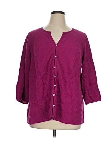 J.Jill 3/4 Sleeve Blouse (view 1)