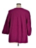 J.Jill Purple 3/4 Sleeve Blouse Size XL - photo 2