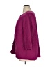 J.Jill Purple 3/4 Sleeve Blouse Size XL - photo 5