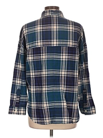 Old Navy 3/4 Sleeve Button-Down Shirt (view 2)